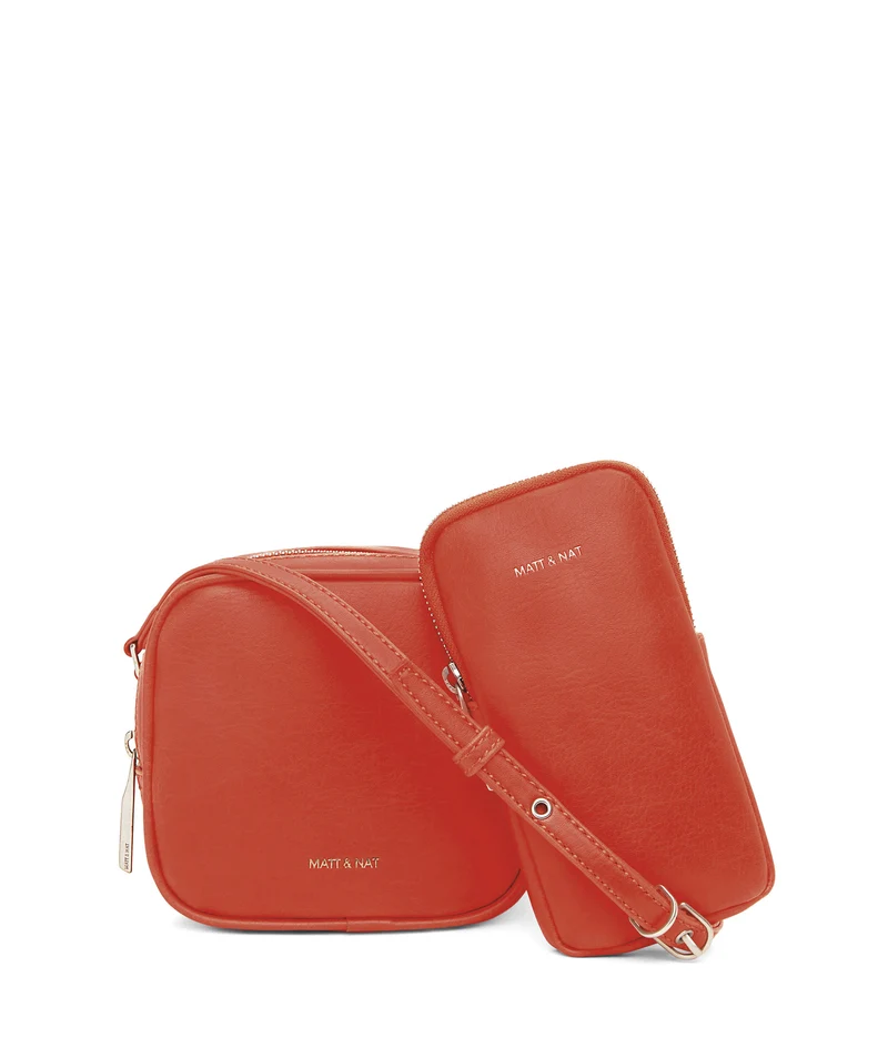 SWAE Sac à bandoulière végétalien - Vintage