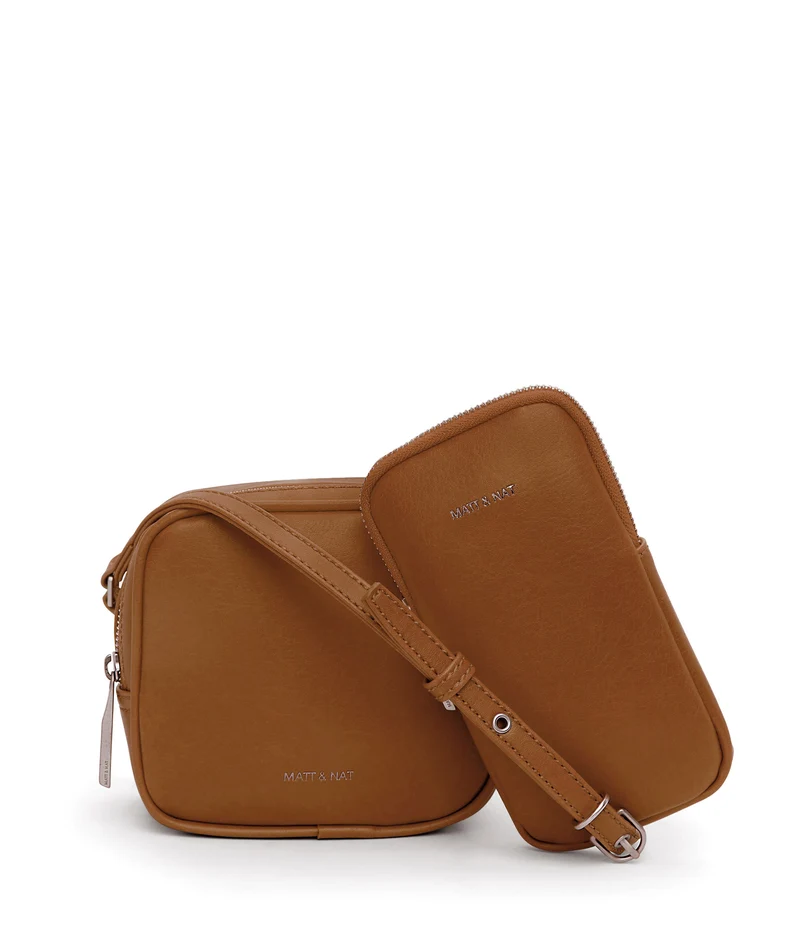 SWAE Sac à bandoulière végétalien - Vintage