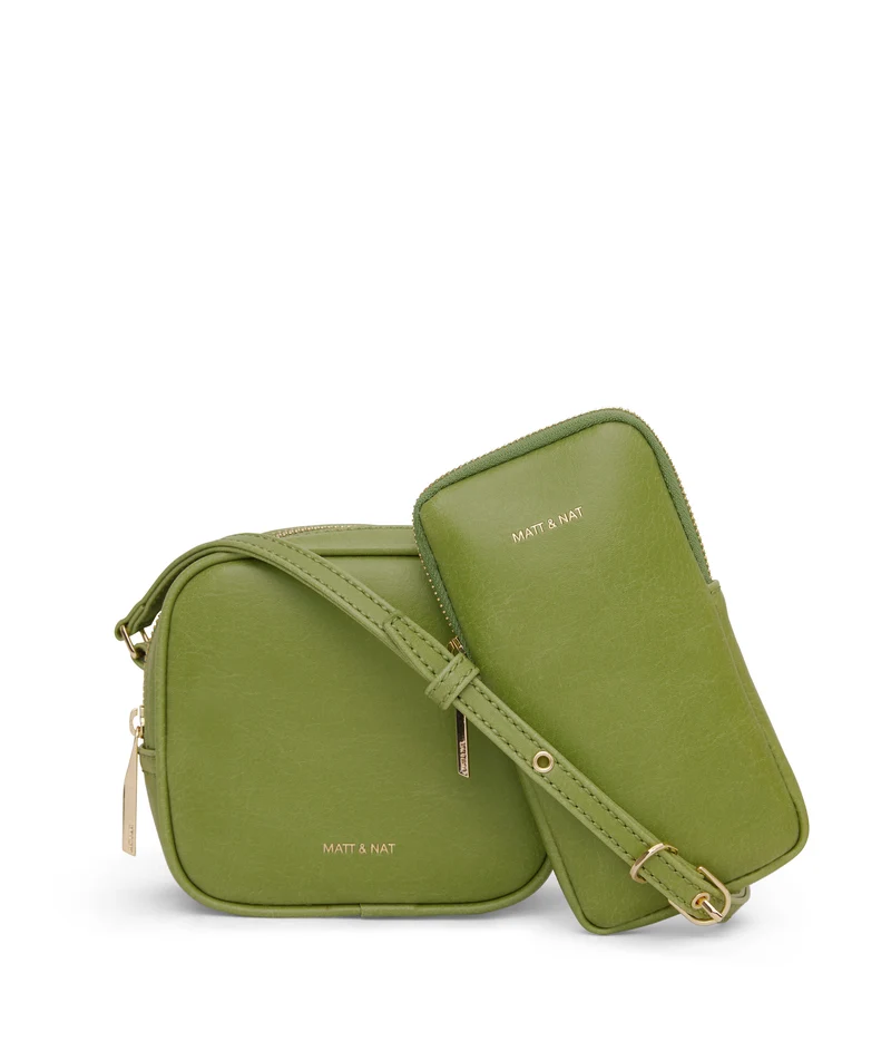 SWAE Sac à bandoulière végétalien - Vintage
