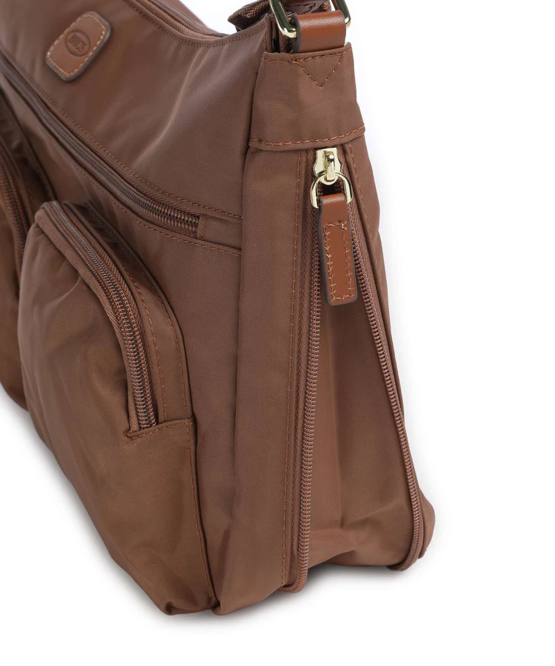 Brics X-Collection Sac bandoulière brownie