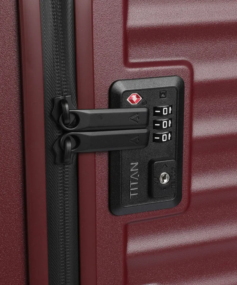 Titan Upgrade Valise 4 roues emberwood red