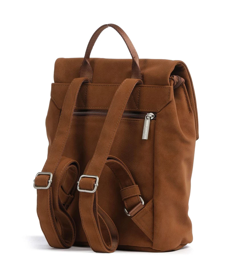 Zwei Mademoiselle.M MR8 Sac à dos nubuk/cognac