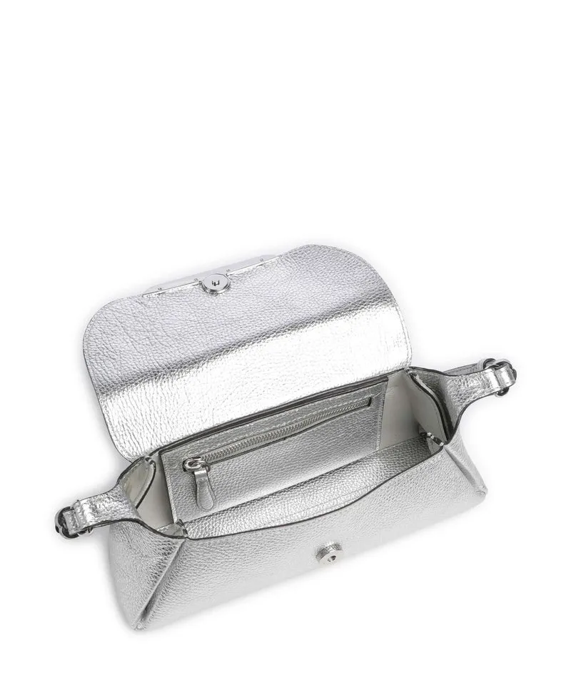 Abro Shimmer Park Sac porté épaule silver