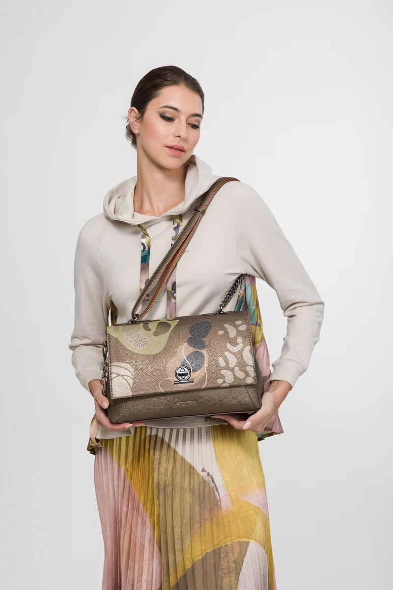 Sac à bandoulière à rabat Gaia