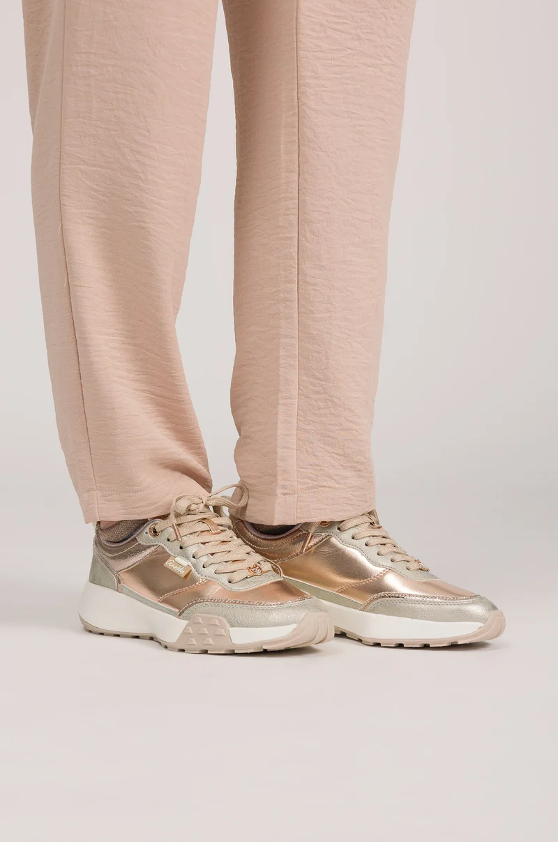 Sneakers dorés