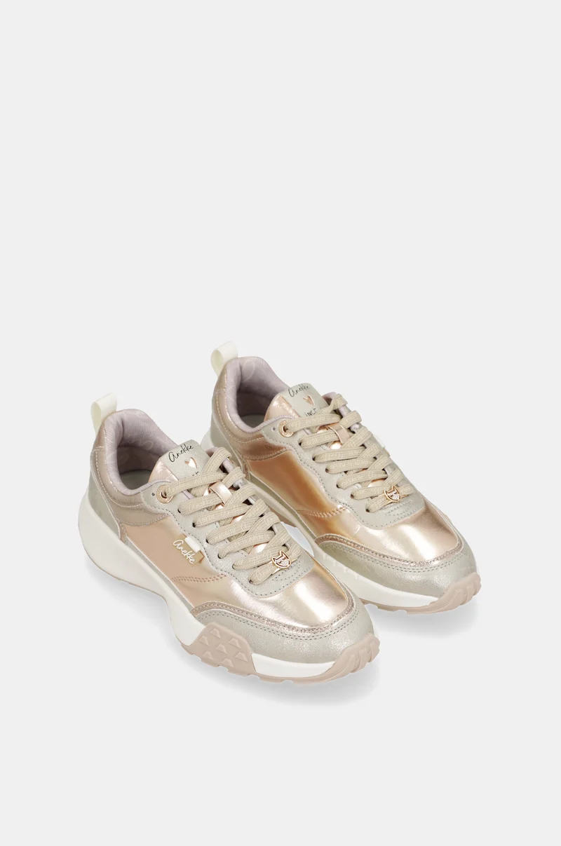 Sneakers dorés