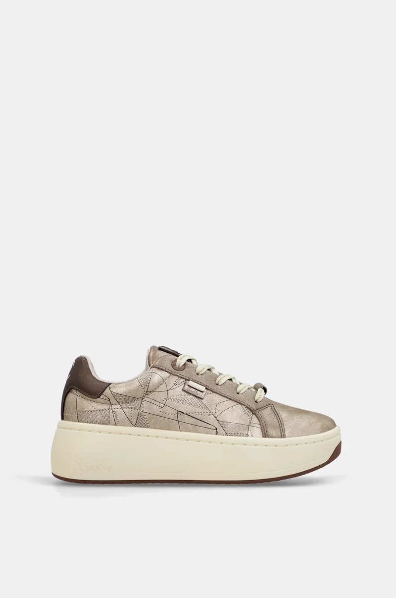 Sneakers cuivrés