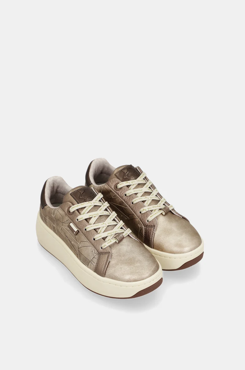 Sneakers cuivrés