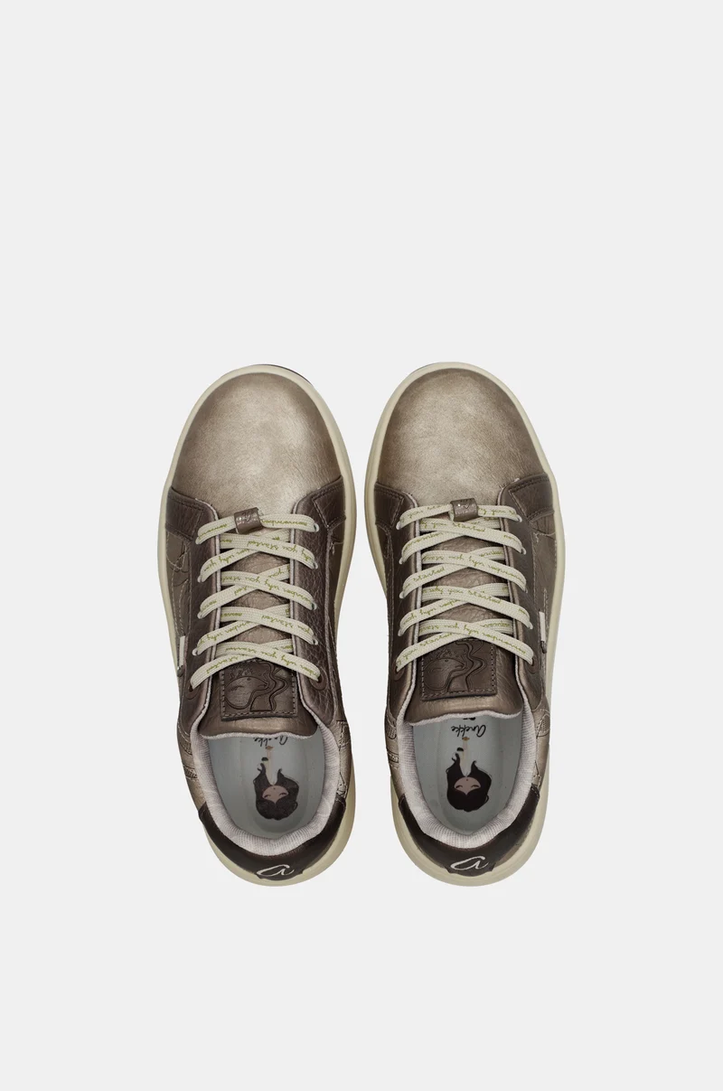 Sneakers cuivrés