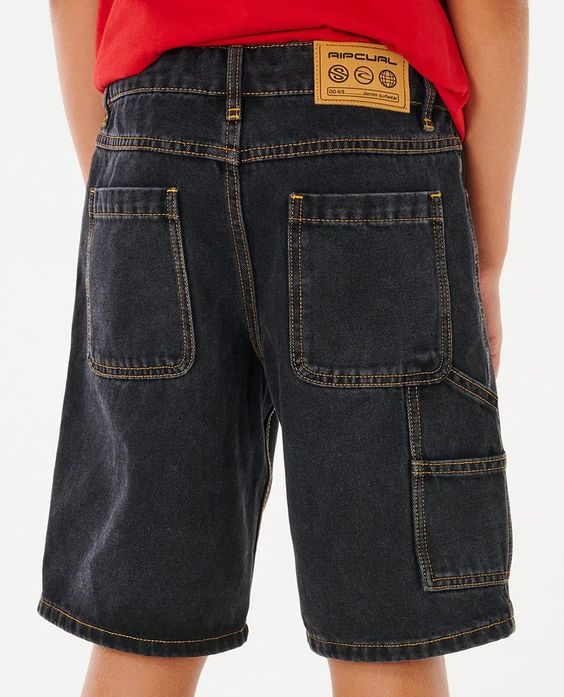 Hyped Up 20" Denim Walkshort Kids