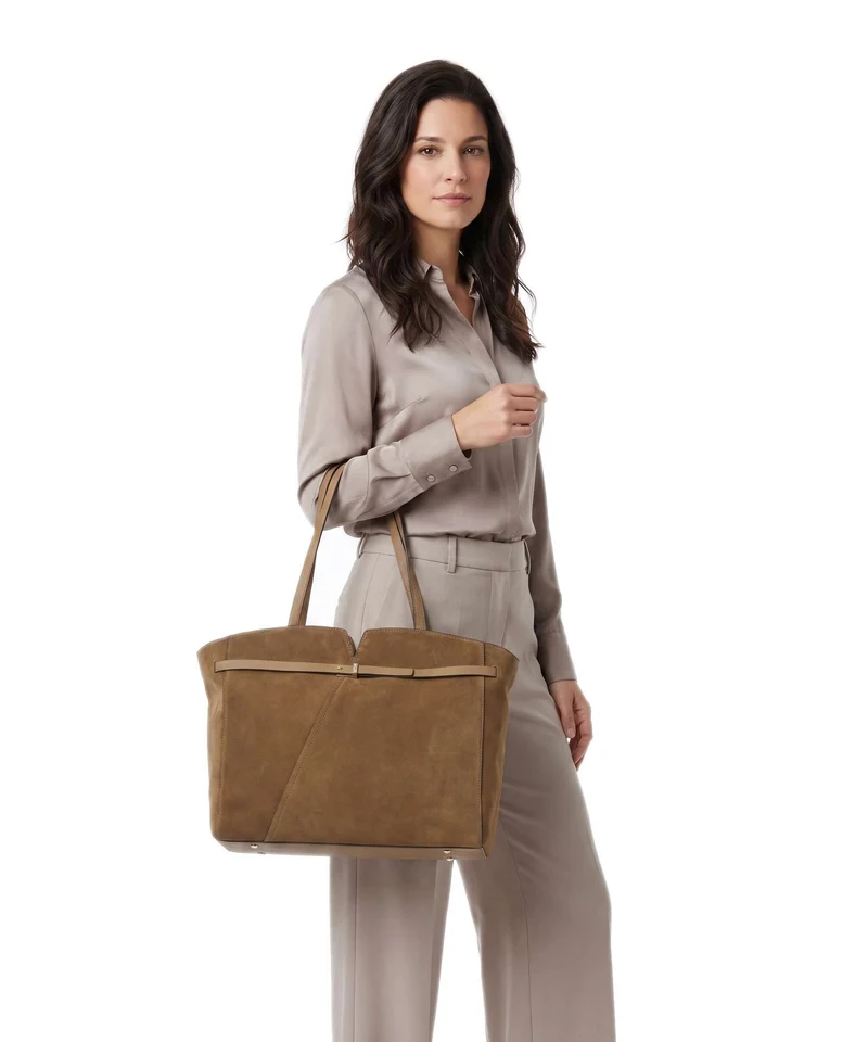 BOSS Revers Cabas medium beige