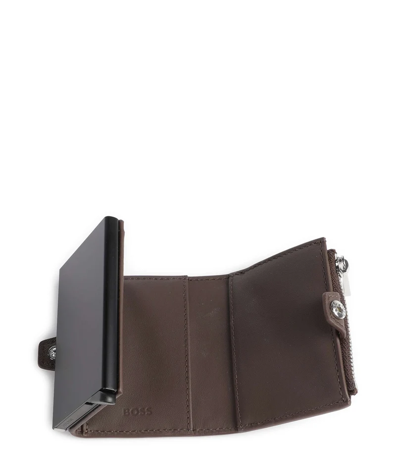 BOSS Northon Étui à cartes crédit dark brown