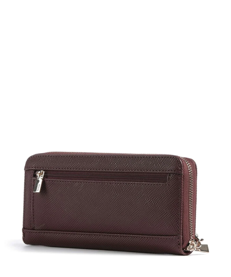 Guess Laurel II Large Portefeuille burgundy