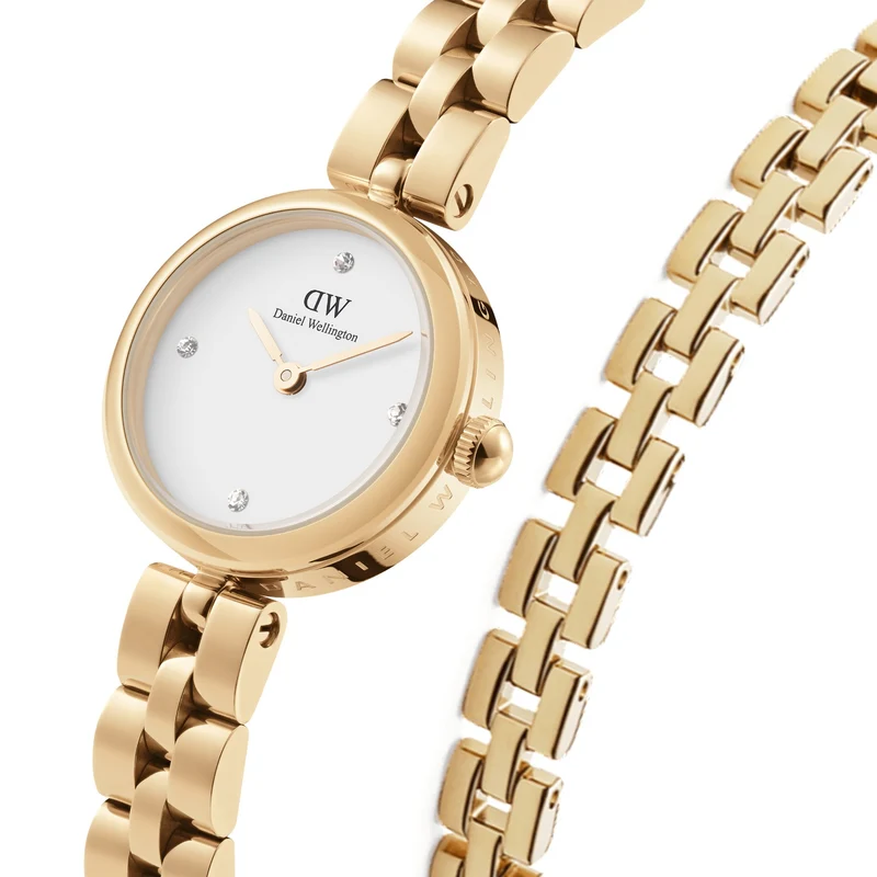 DW COMBO Elan Coffret Cadeau Femme Couleur Or DW00590022