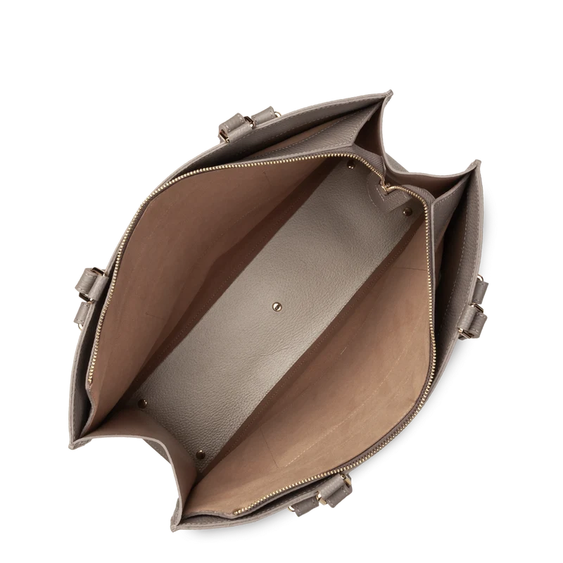 Très grand sac cabas épaule - Foulonné Double DAILY