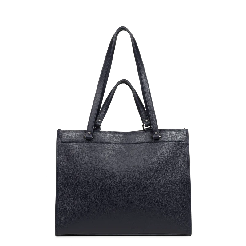 Très grand sac cabas épaule - Foulonné Double DAILY
