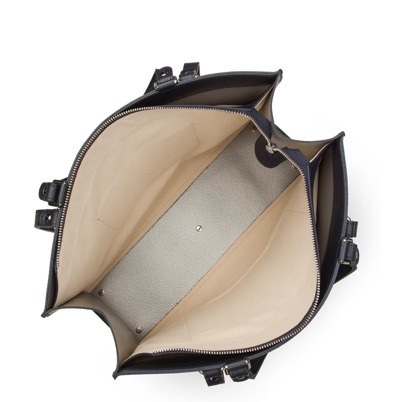 Très grand sac cabas épaule - Foulonné Double DAILY
