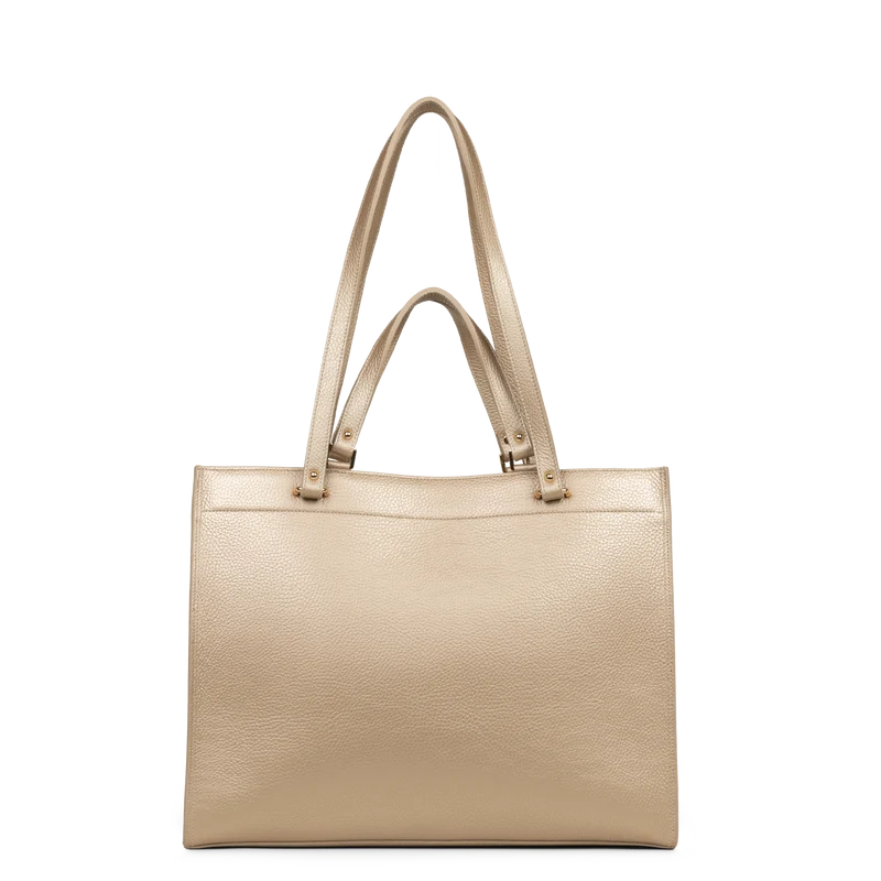 Très grand sac cabas épaule - Foulonné Double DAILY