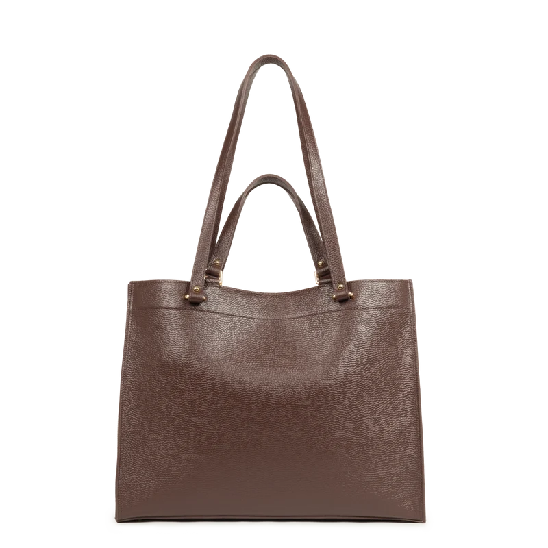 Très grand sac cabas épaule - Foulonné Double DAILY