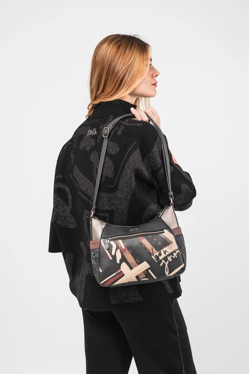 Sac à main avec bandoulière grand Mademoiselle