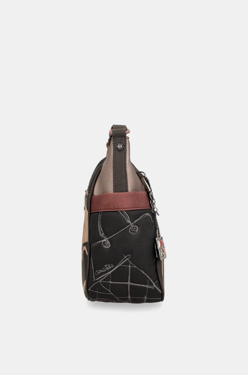 Sac à main avec bandoulière grand Mademoiselle