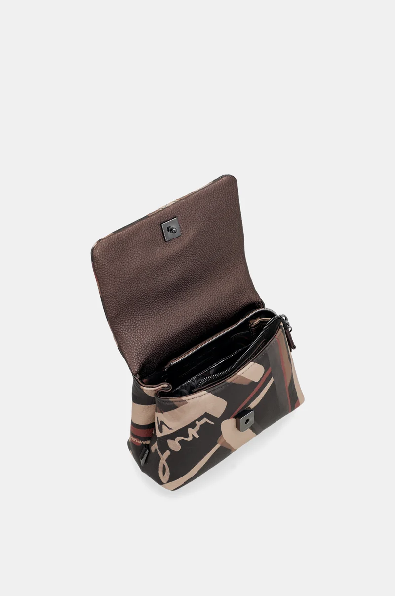 Sac bandoulière à rabat petit Parisian