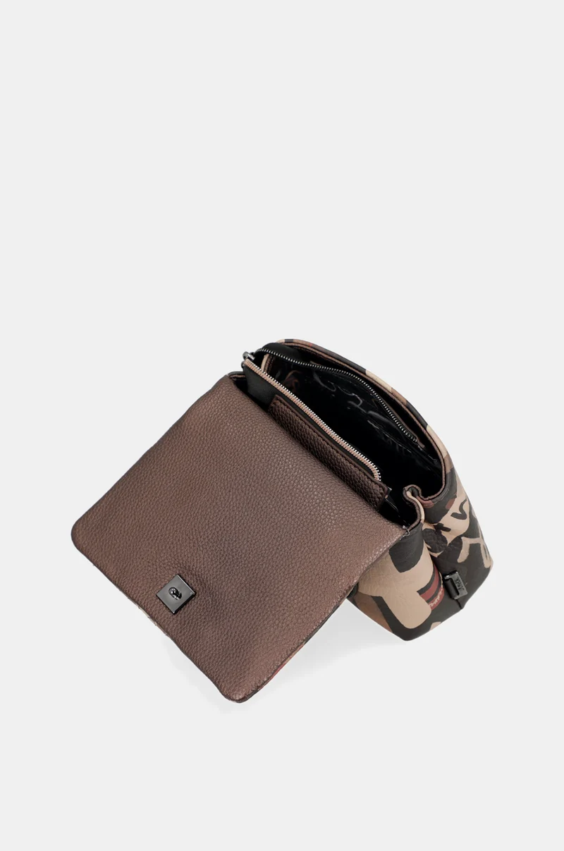 Sac bandoulière à rabat petit Parisian