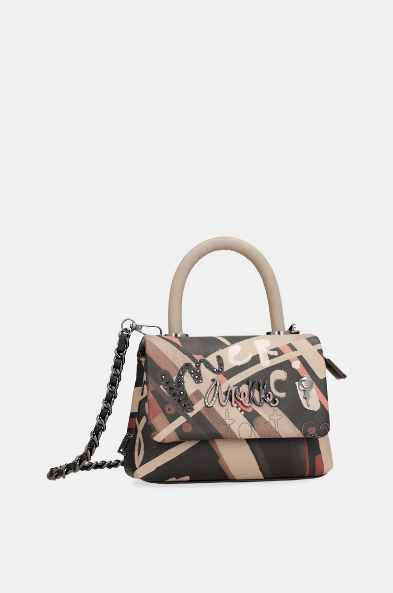 Sac bandoulière à rabat petit Parisian