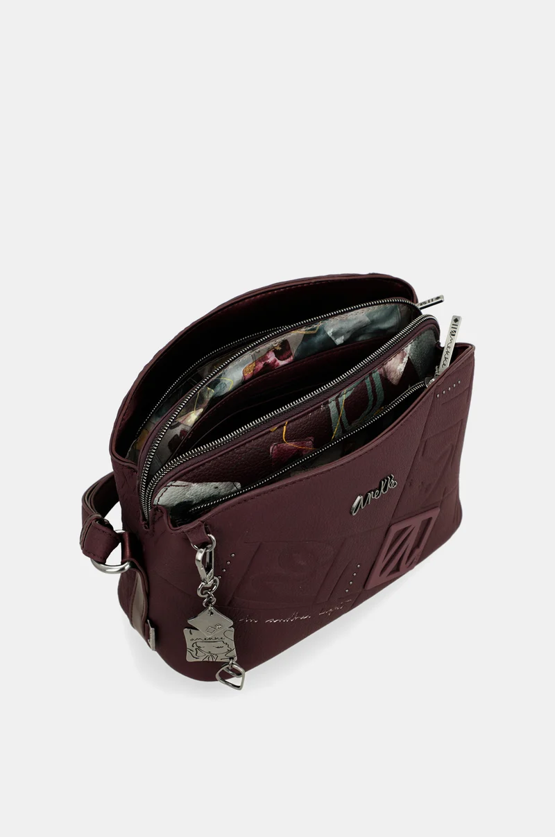 Sac bandoulière 3 compartiments moyen Evolution