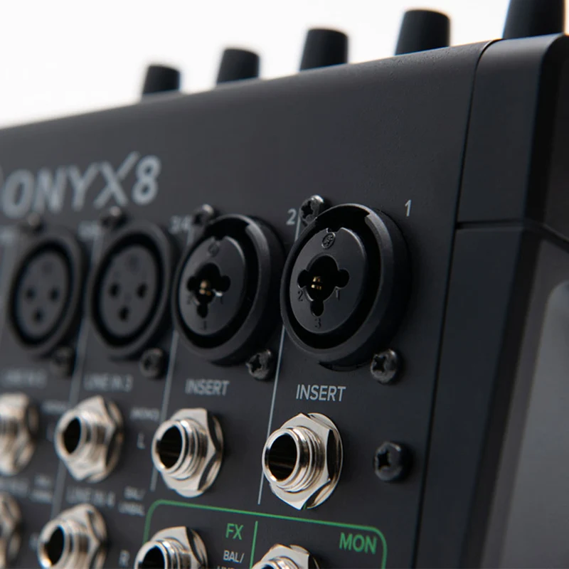 Mélangeur 8 Canaux avec Enregistreur Multipiste USB Onyx8