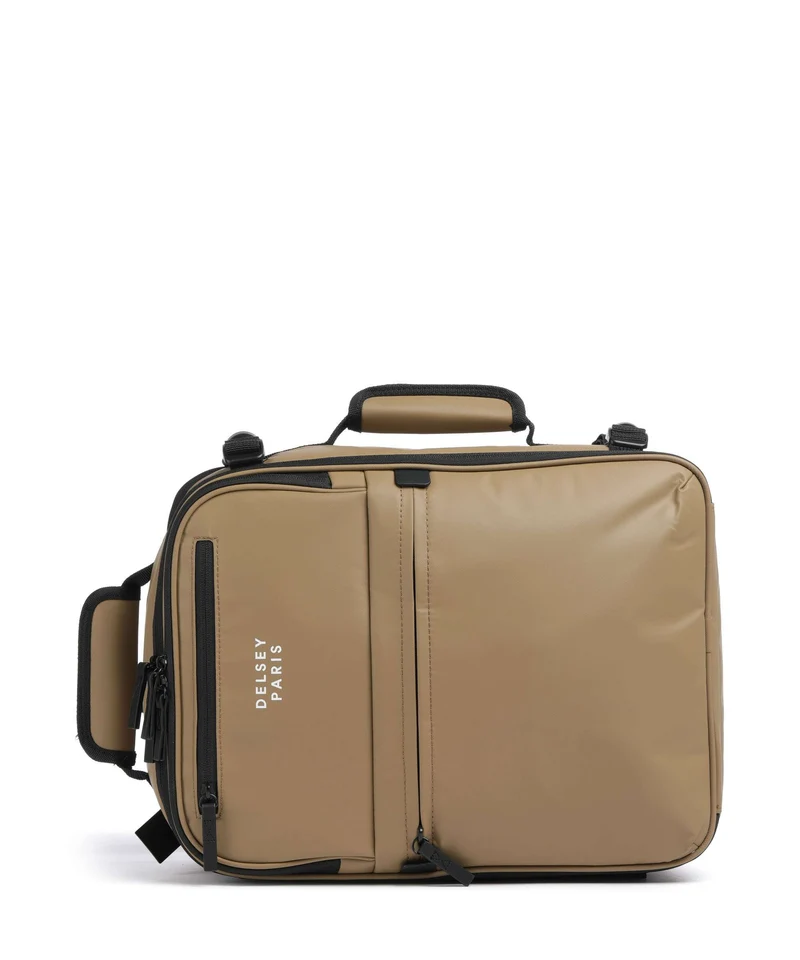 Delsey Paris Maubert 2.0 Sac à dos de voyage beige