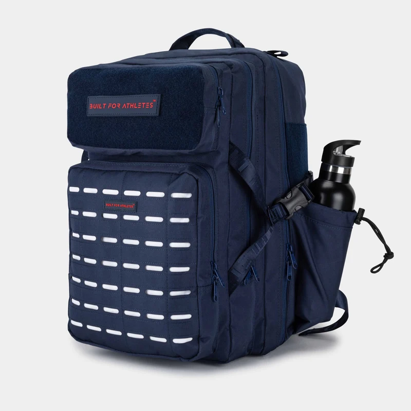 Navy & White Gym Backpack Plus
