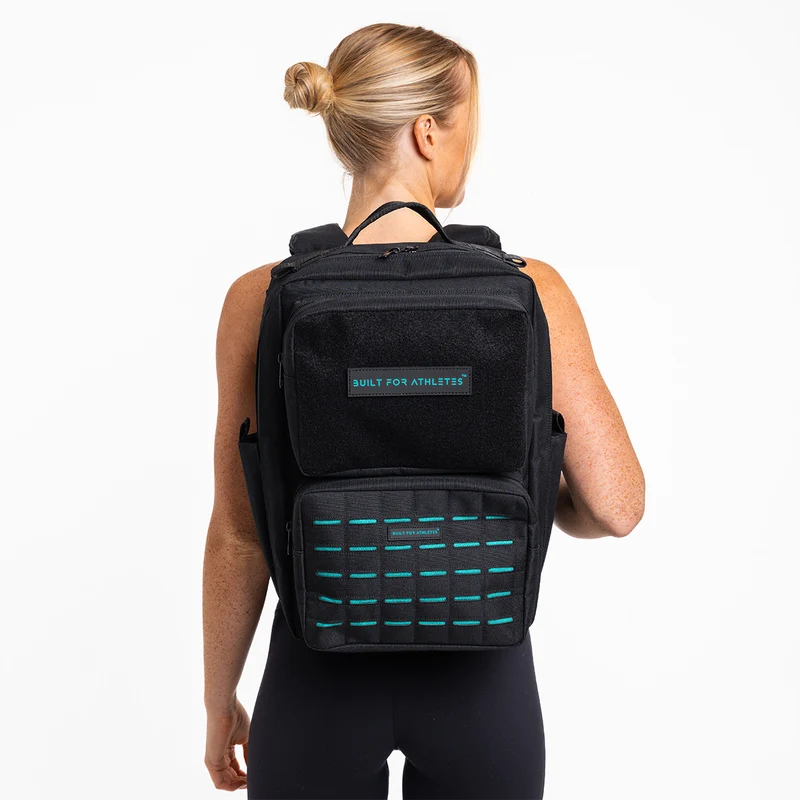 Black & Aqua Training Backpack