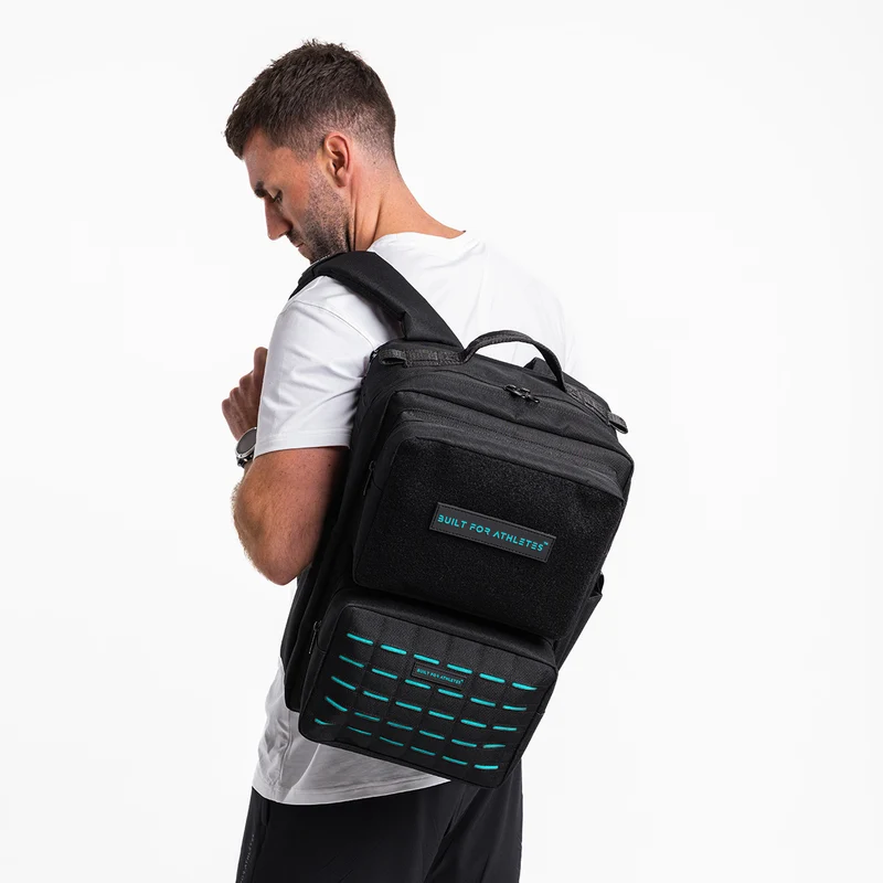 Black & Aqua Training Backpack
