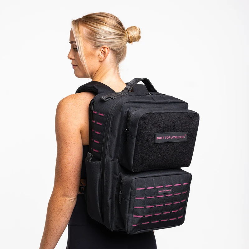 Black & Pink Training Backpack