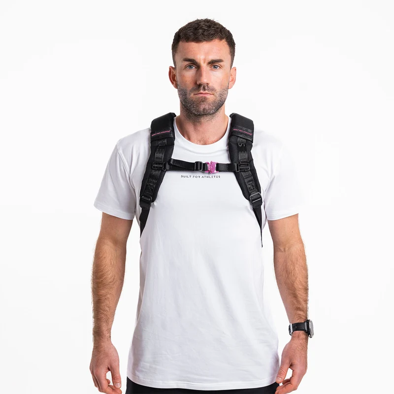 Black & Pink Training Backpack