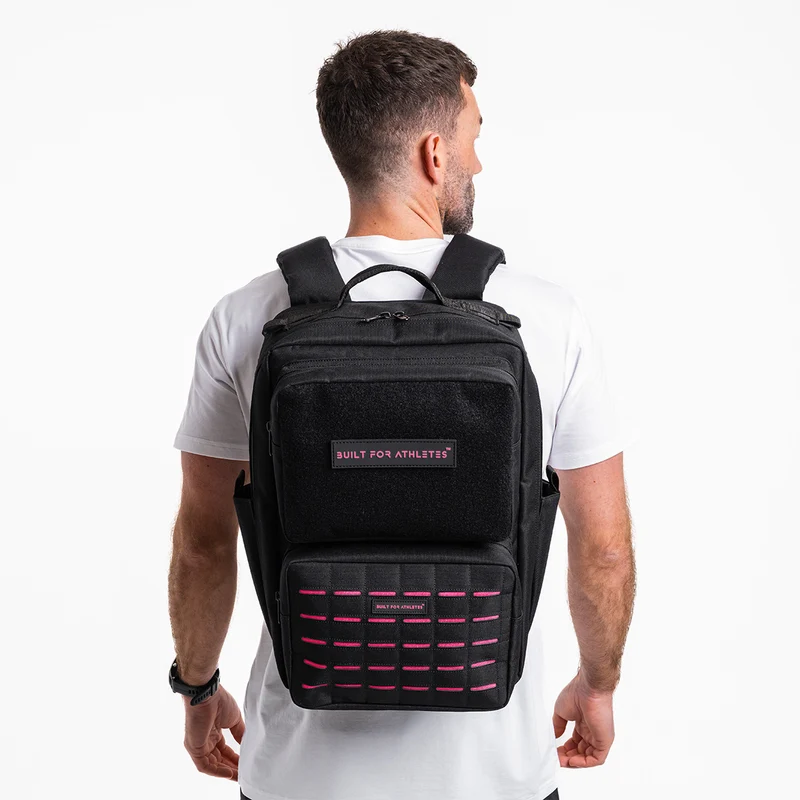 Black & Pink Training Backpack