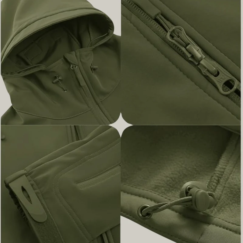Veste Randonnée Imperméable | Doublure Polaire Respirante