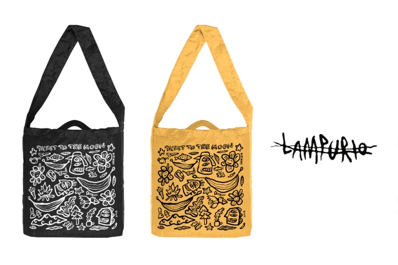 Moon Bag Medium Special Edition - ARTWORK Lampurio