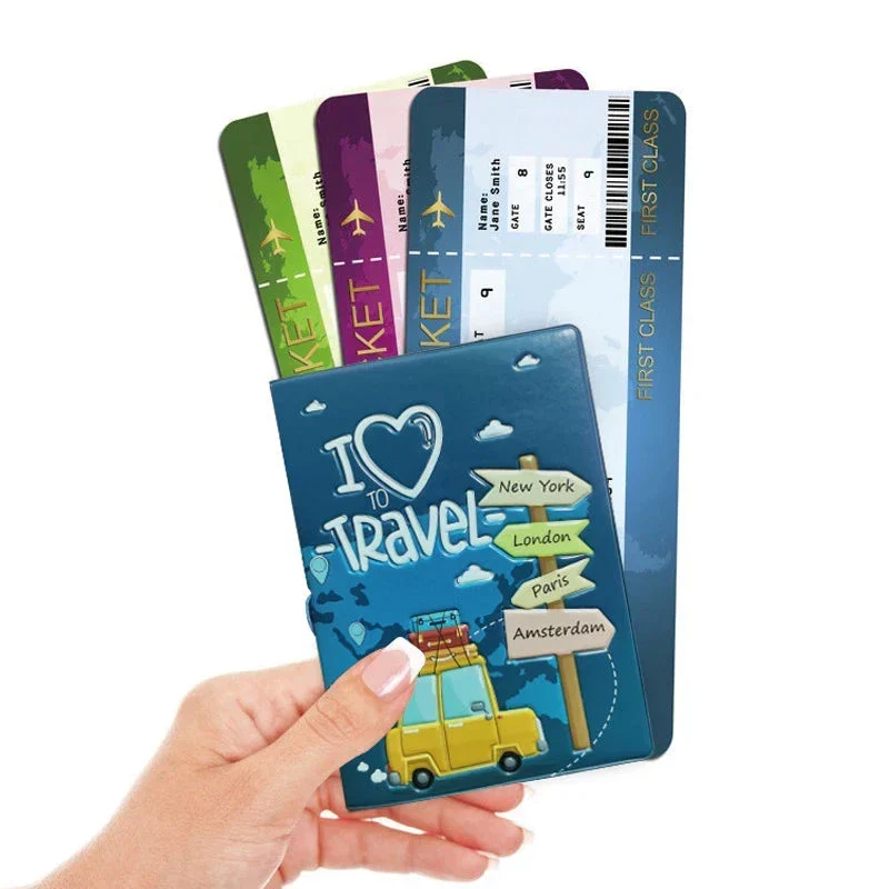 Étui Passeport Voyageur Pratique | Rangement Intérieur Ingénieux