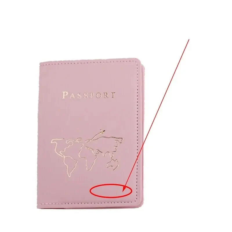 Étui Passeport Personnalisé | Motif Carte du Monde
