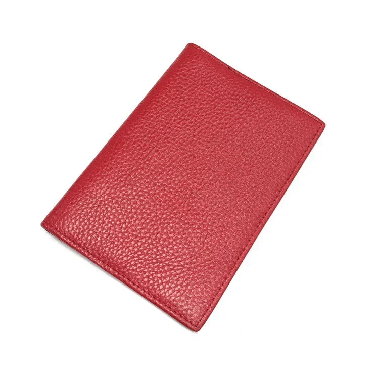 Étui Passeport Cuir Véritable | Cuir Grainé Résistant