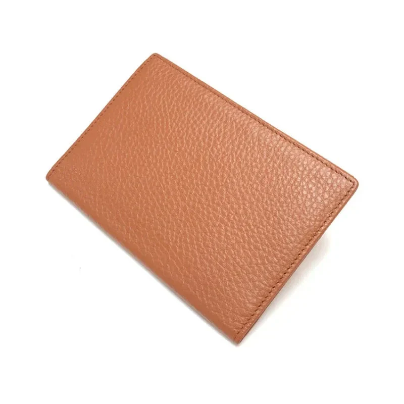 Étui Passeport Cuir Véritable | Cuir Grainé Résistant