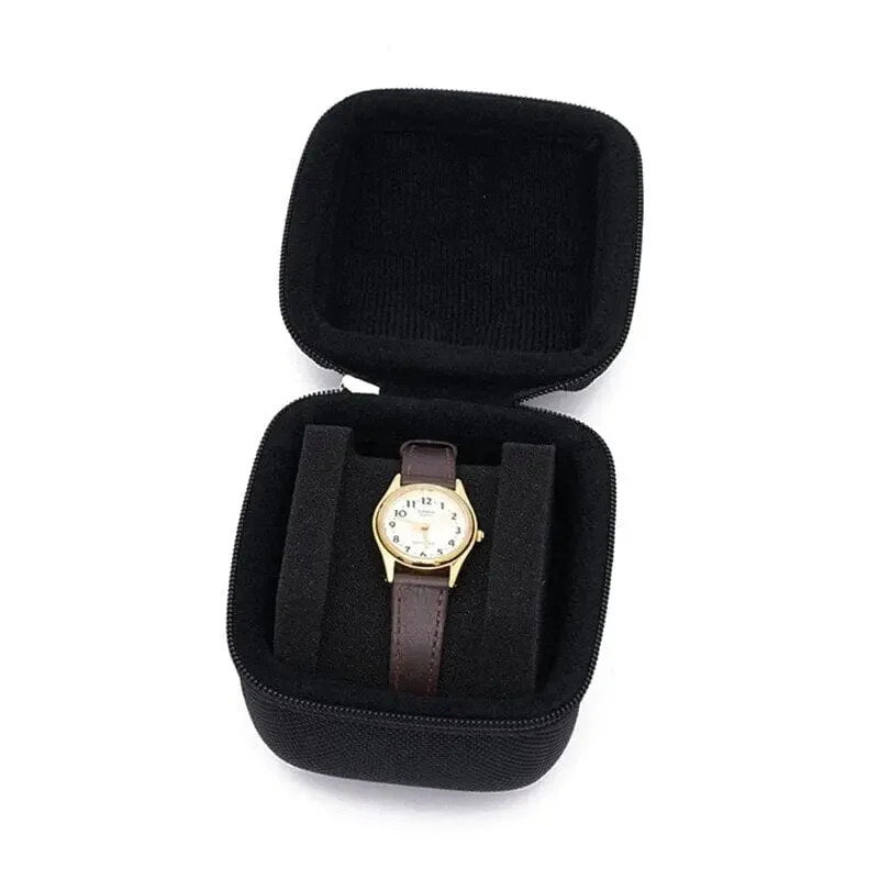 Étui Montre Voyage | Protection Chocs Zip