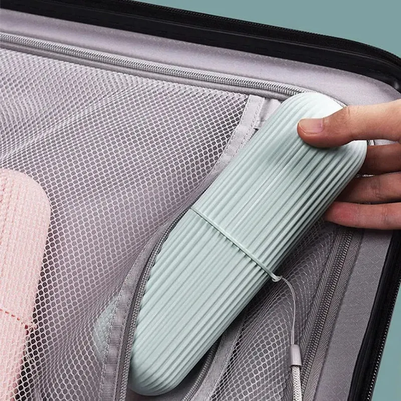 Étui Brosse à Dents Voyage | Plastique Compact et Pratique