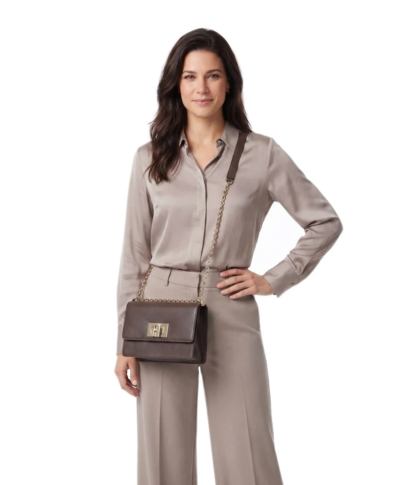 Furla 1927 Mini Sac porté épaule espresso
