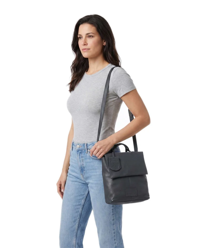 Burkely Soft Skylar Sac à main porté dos navy
