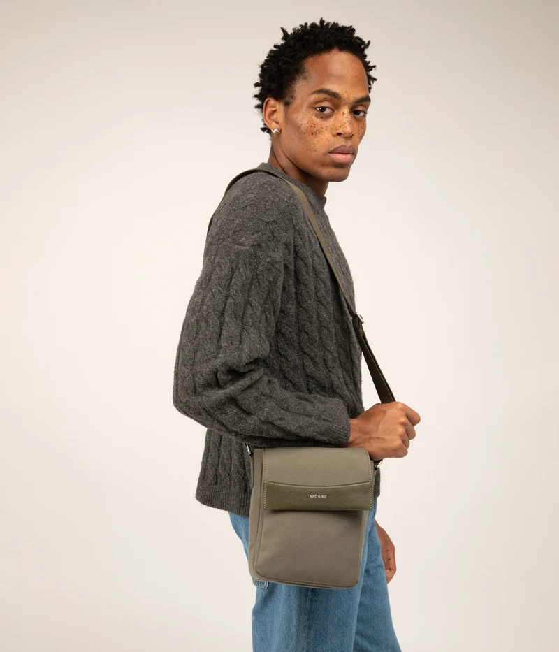 EGON Sac messager végétalien - Toile