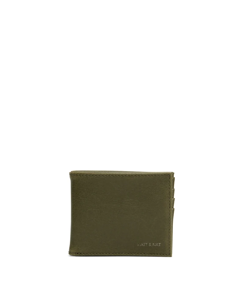 RUBBEN Portefeuille plié végétalien - Vintage