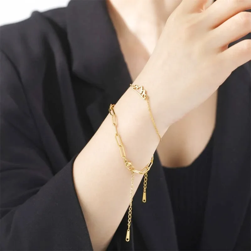 Bracelet Acier Inoxydable Femme